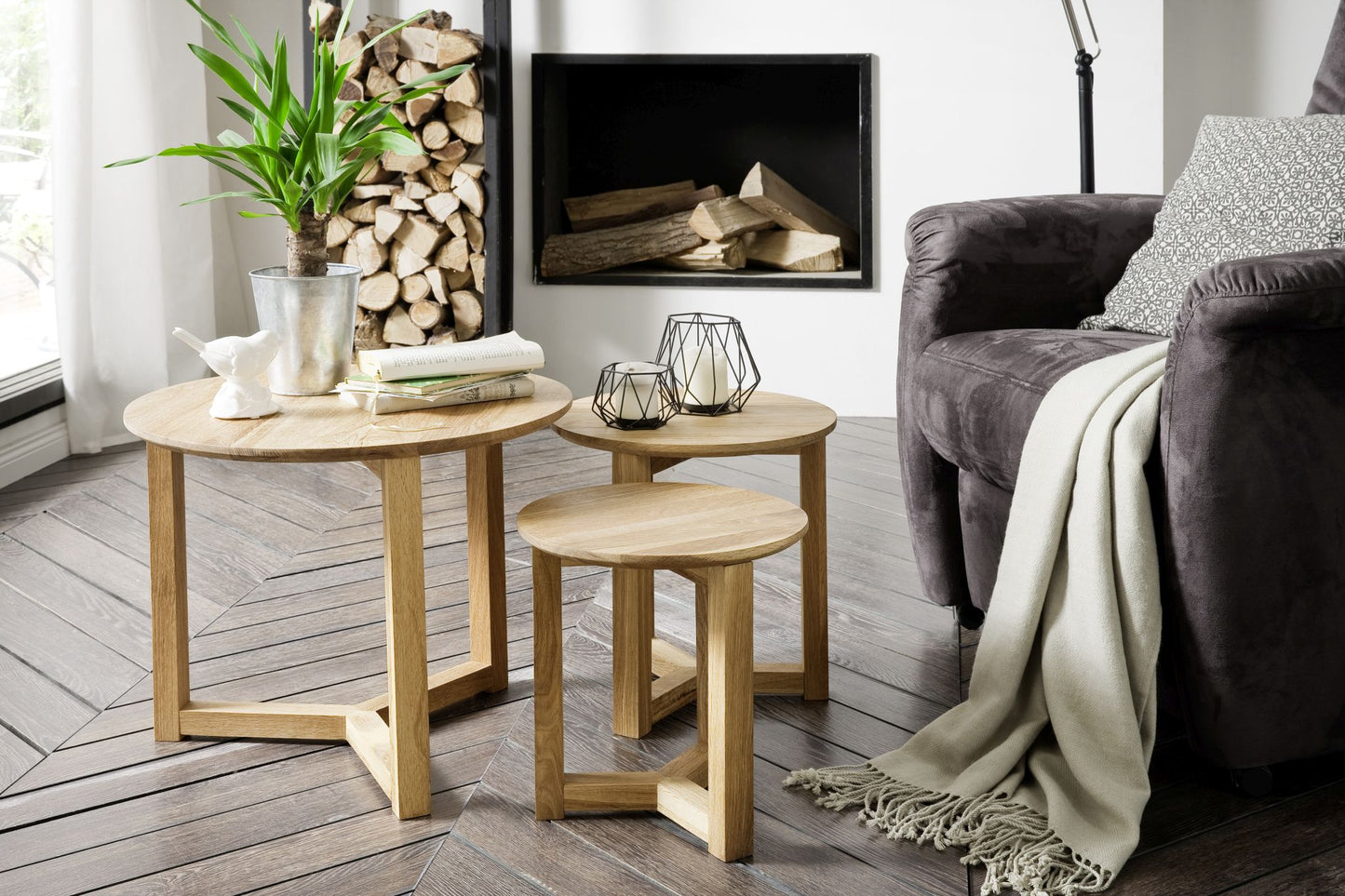 FAYE Couchtisch 3er Set