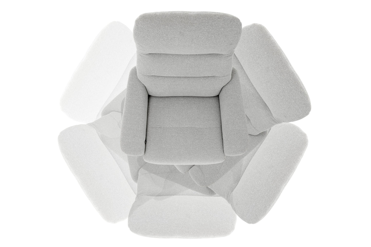 AMASRA Loungesessel inkl. Hocker