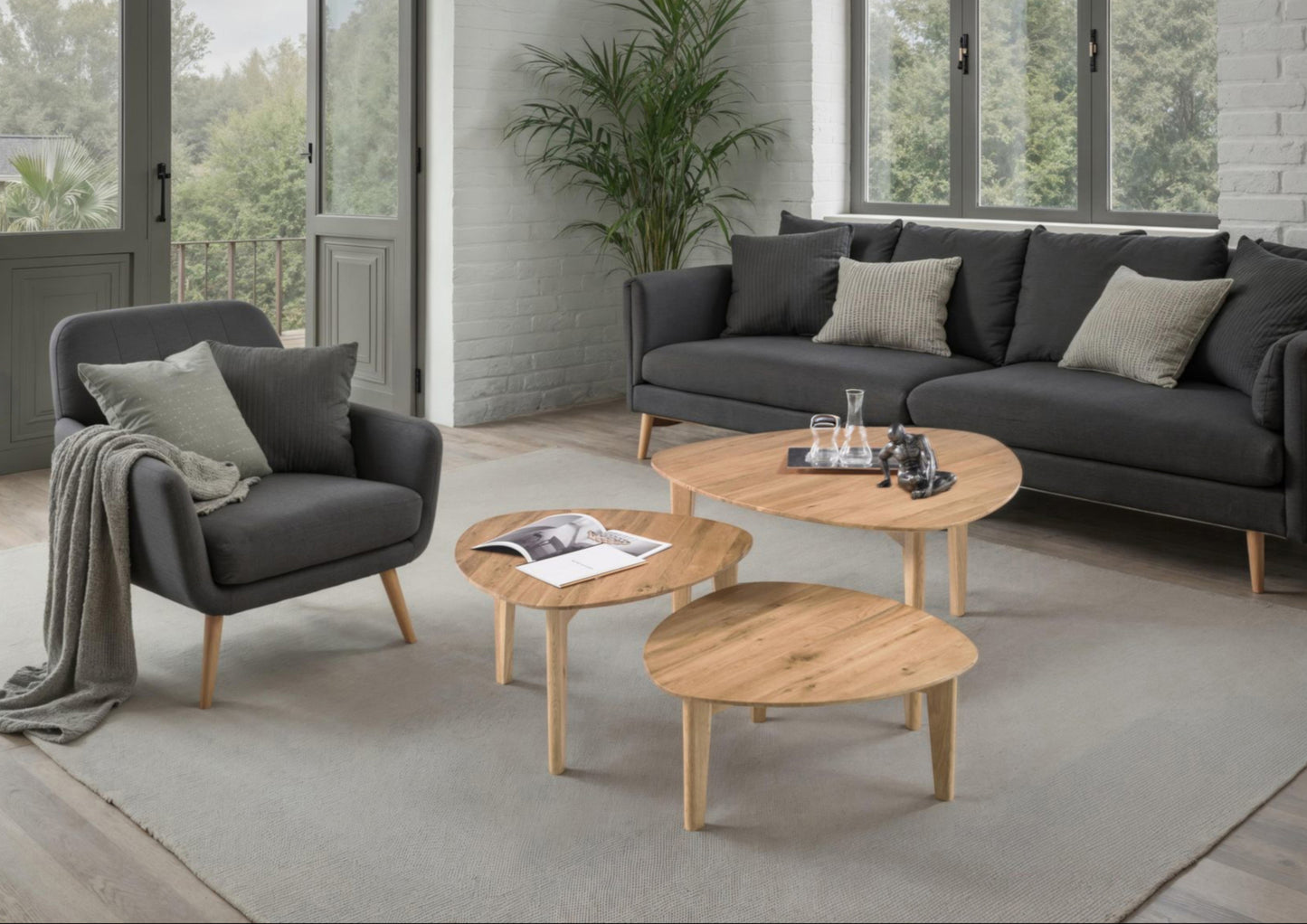 CAMILLA Couchtischset