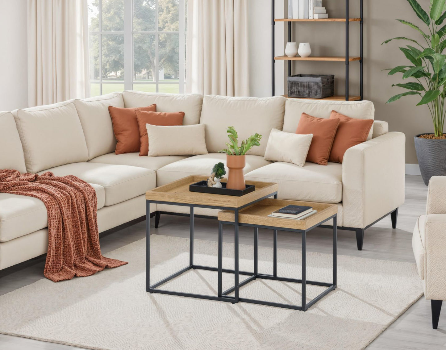 UBEDA Couchtisch 2er Set