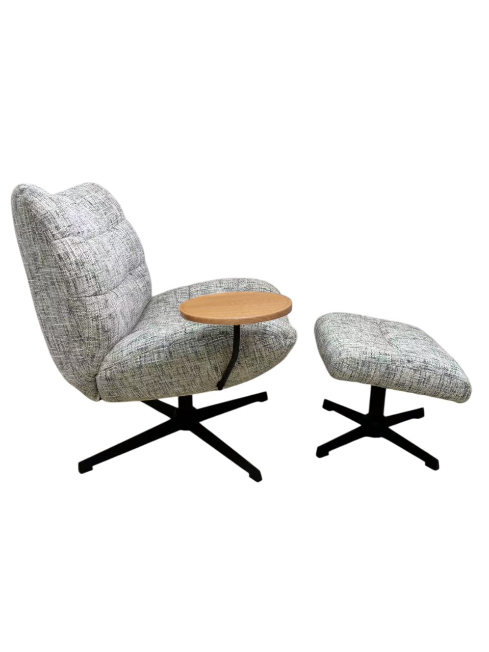 AROLA Loungesessel inkl. Hocker und Ablagetisch