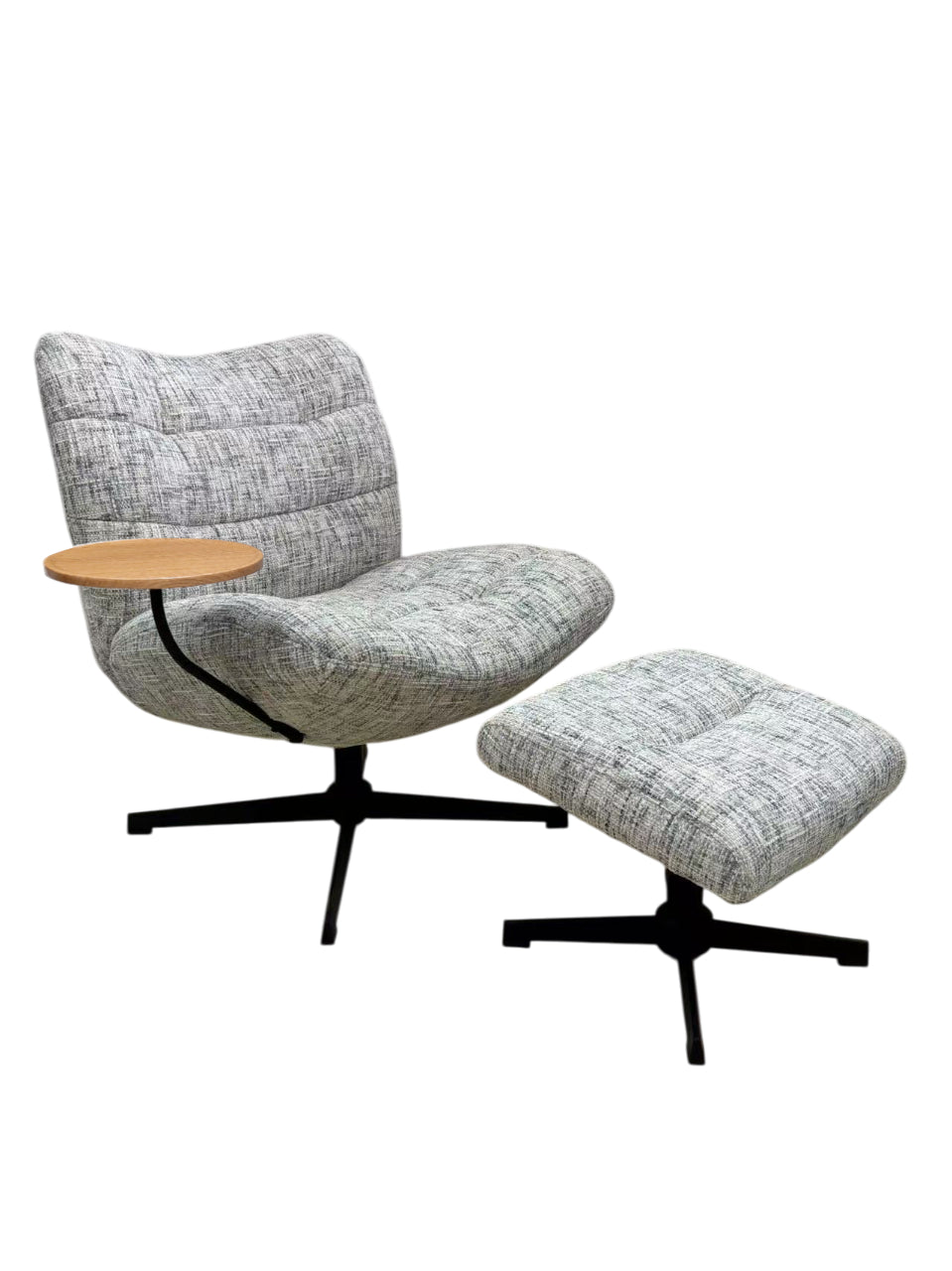 AROLA Loungesessel inkl. Hocker und Ablagetisch